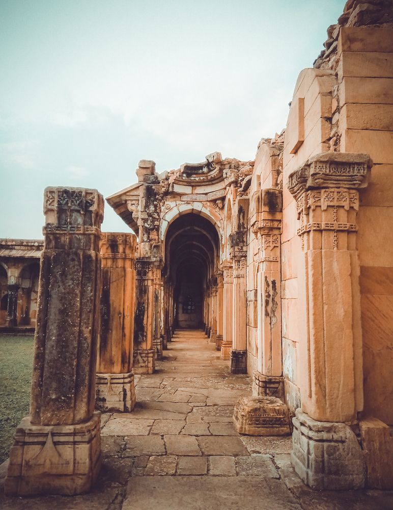 Photo taken at chamapaner Gujarat