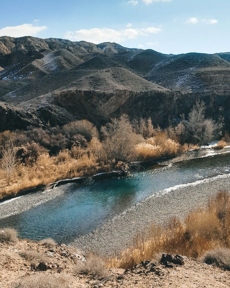 Лунный каньон, Казахстан