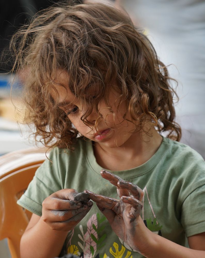 Будущий гончар.