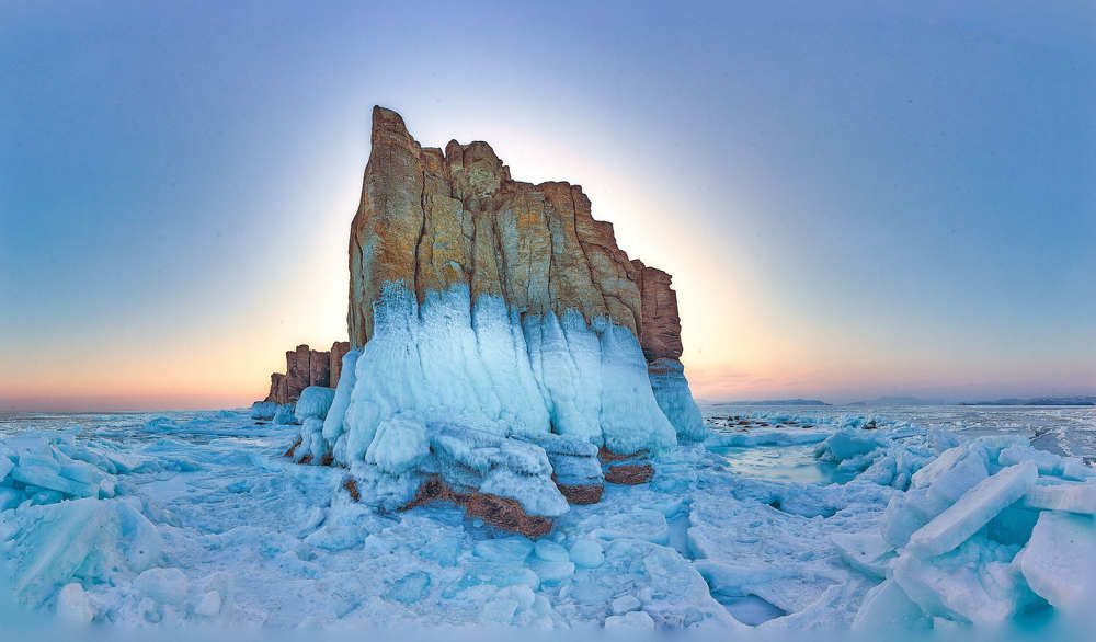 Ледяные оковы.