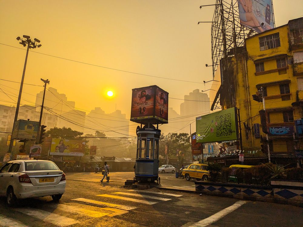 Warm winter mornings