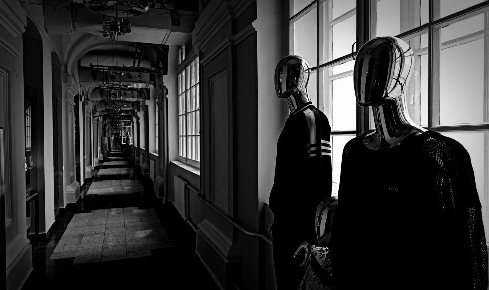 Из жизни  манекенов...