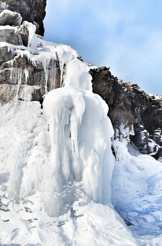 Зимний Байкал.