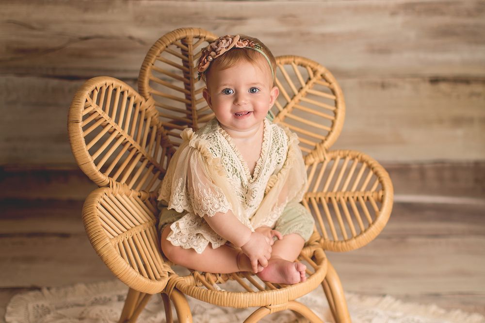 Baby May celebrates her first birthday.