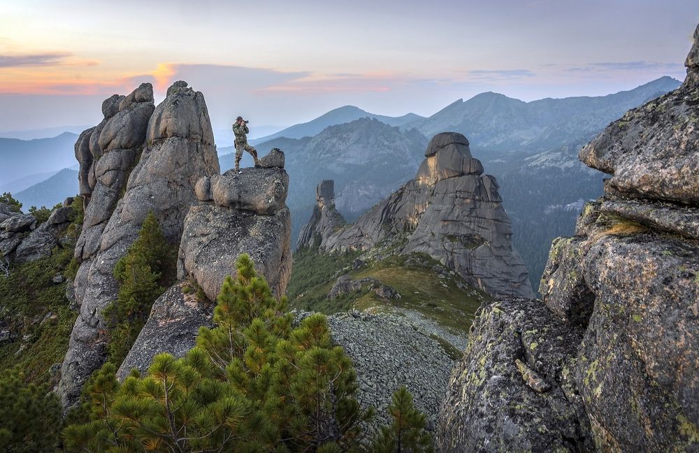 Ловец рассветов в океане Ергак