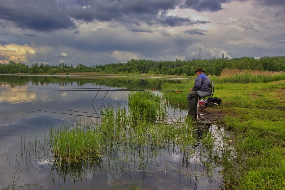 В ожидании поклевки...
