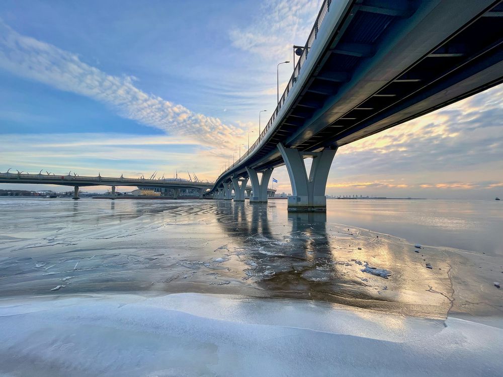 В голубую даль