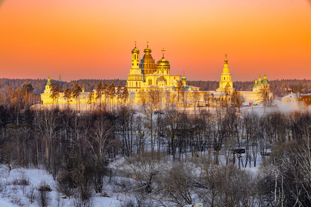 Морозная зима