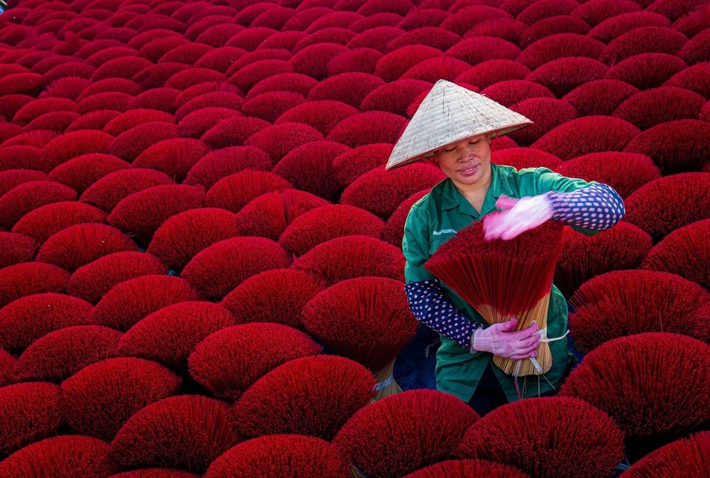 Drying Incense-Bamboo Stick