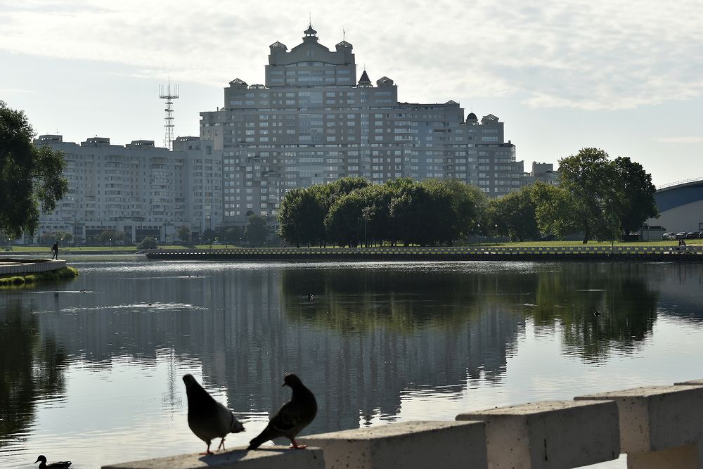 Утренний город