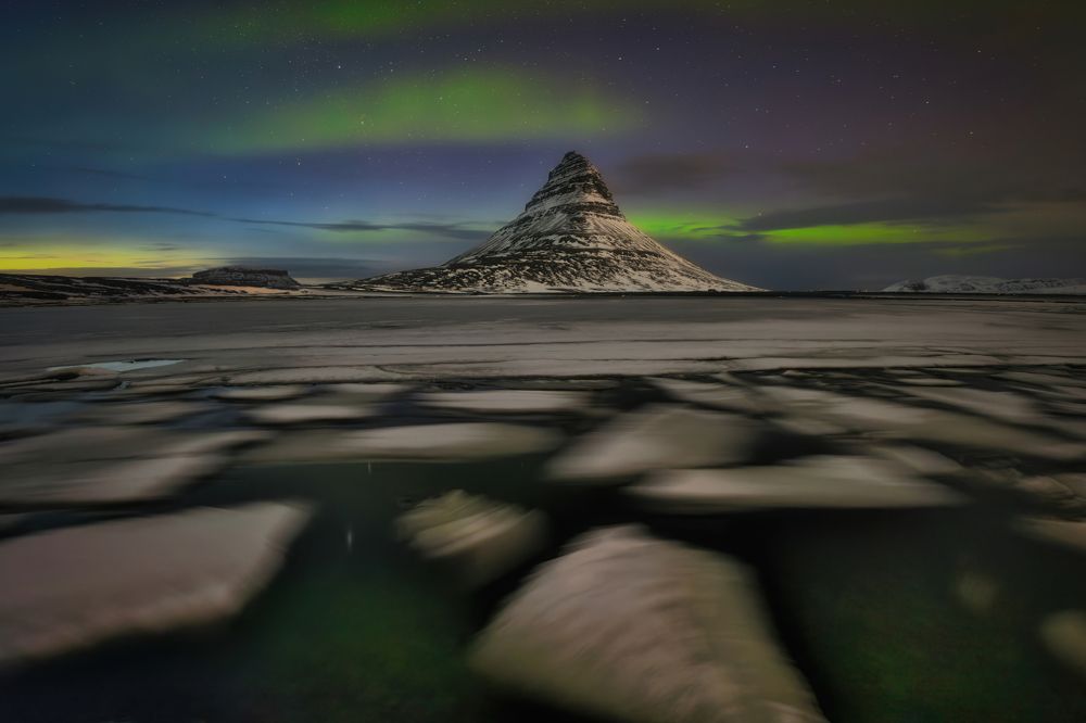 Movement from within the water.