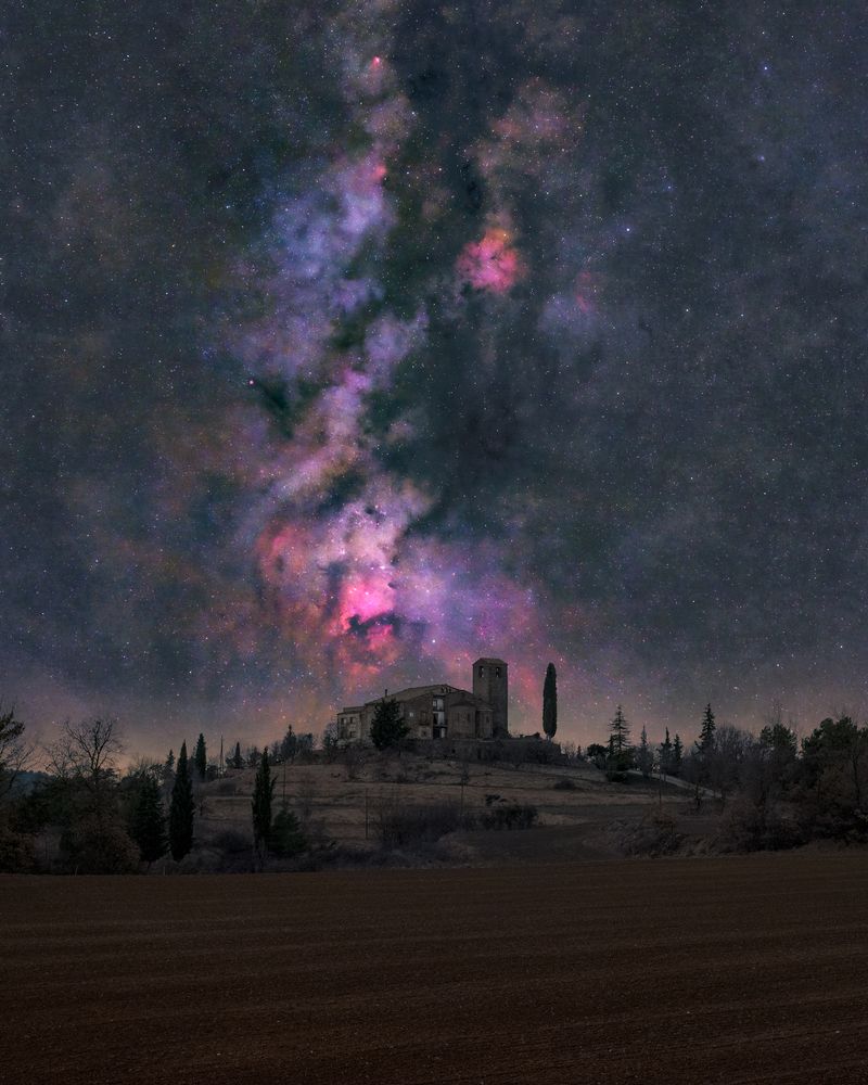 Nebulas in my window