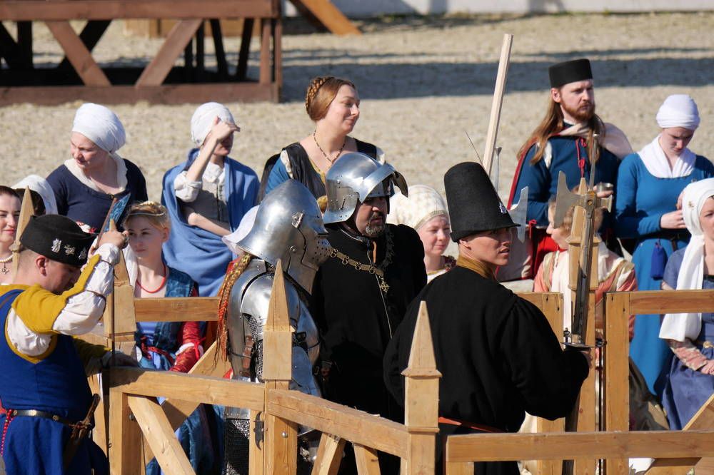 Рыцарь с косичками