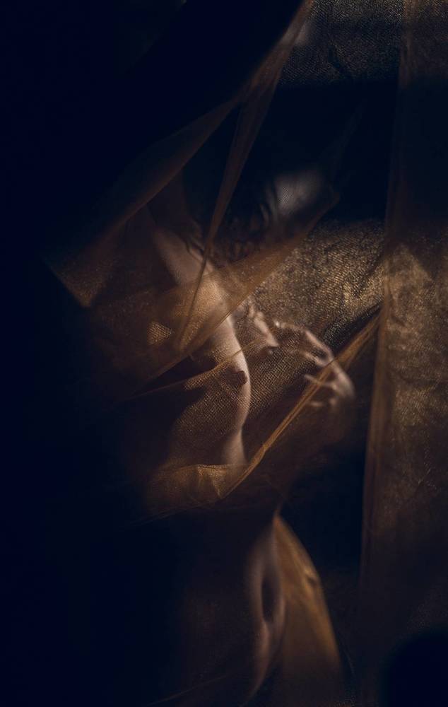 Сама нежность под фатином.