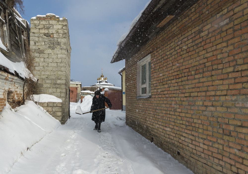 Зима в старом городе