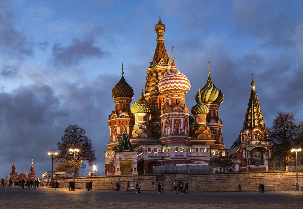 Москва. Храм Василия Блаженного