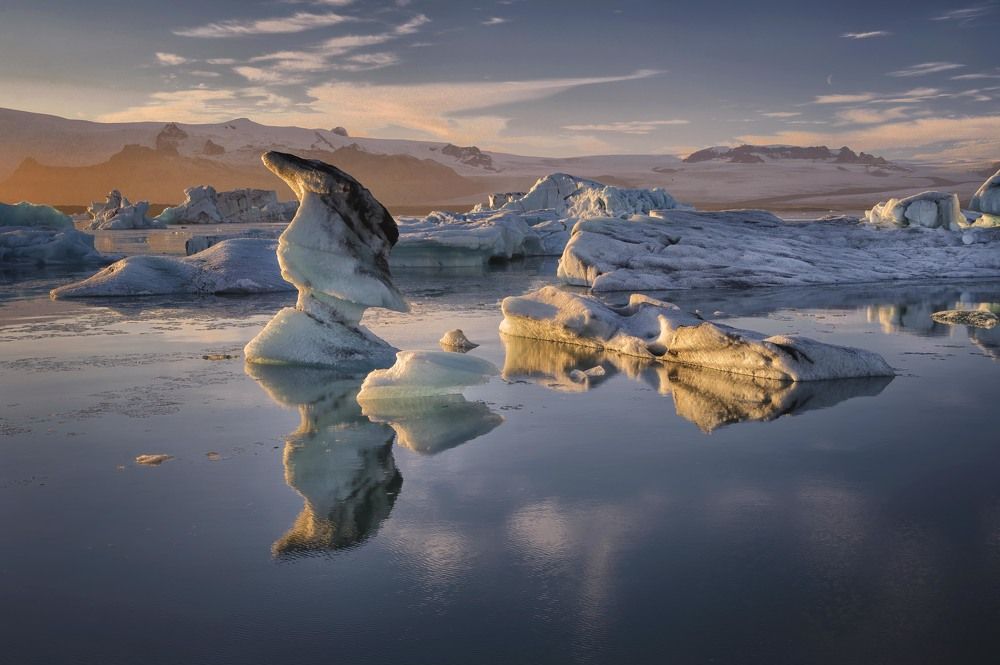 Peace in Jökulsárlón