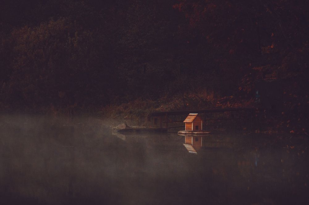 Домик на воде