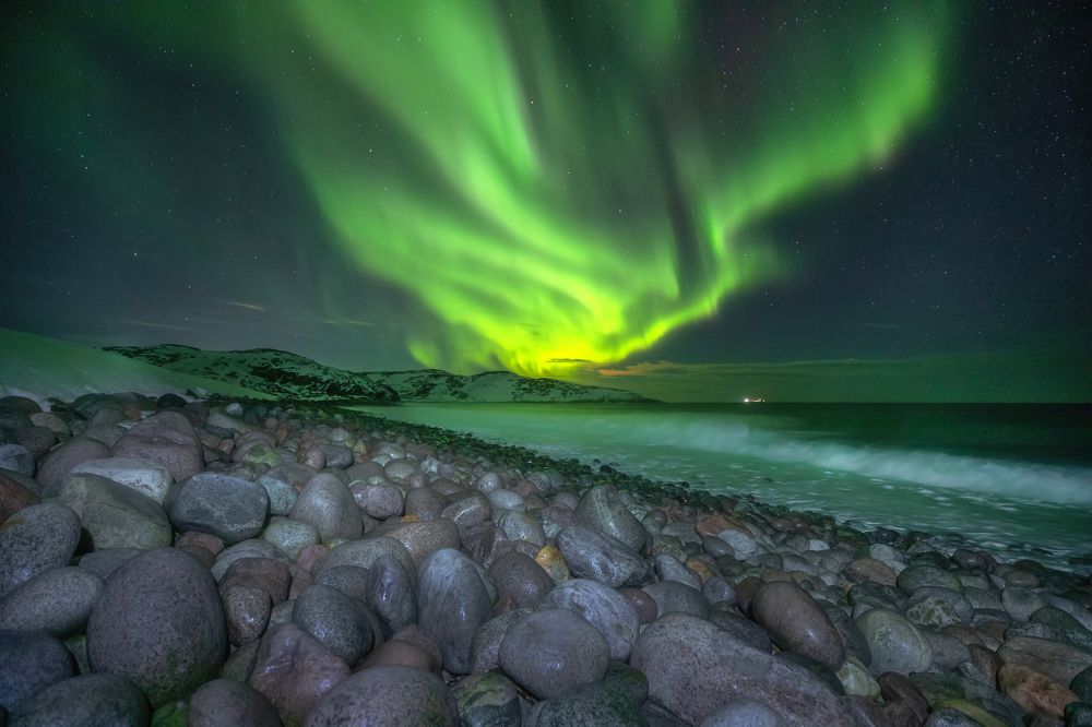 Сияющие локоны авроры.