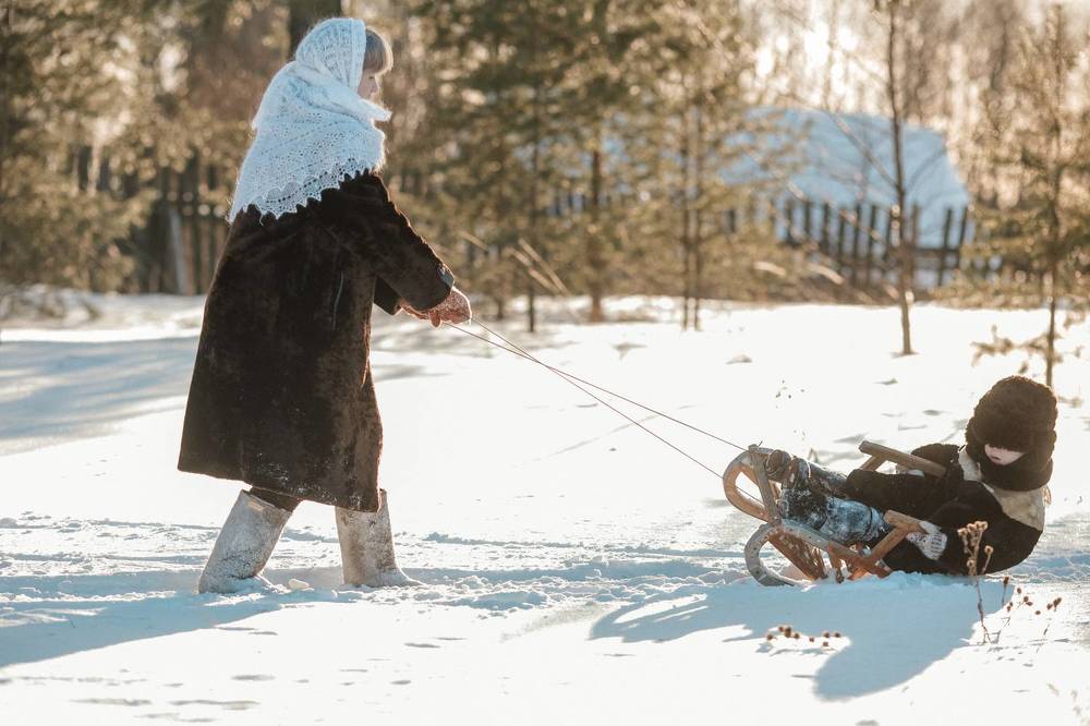 Зима в Карелии