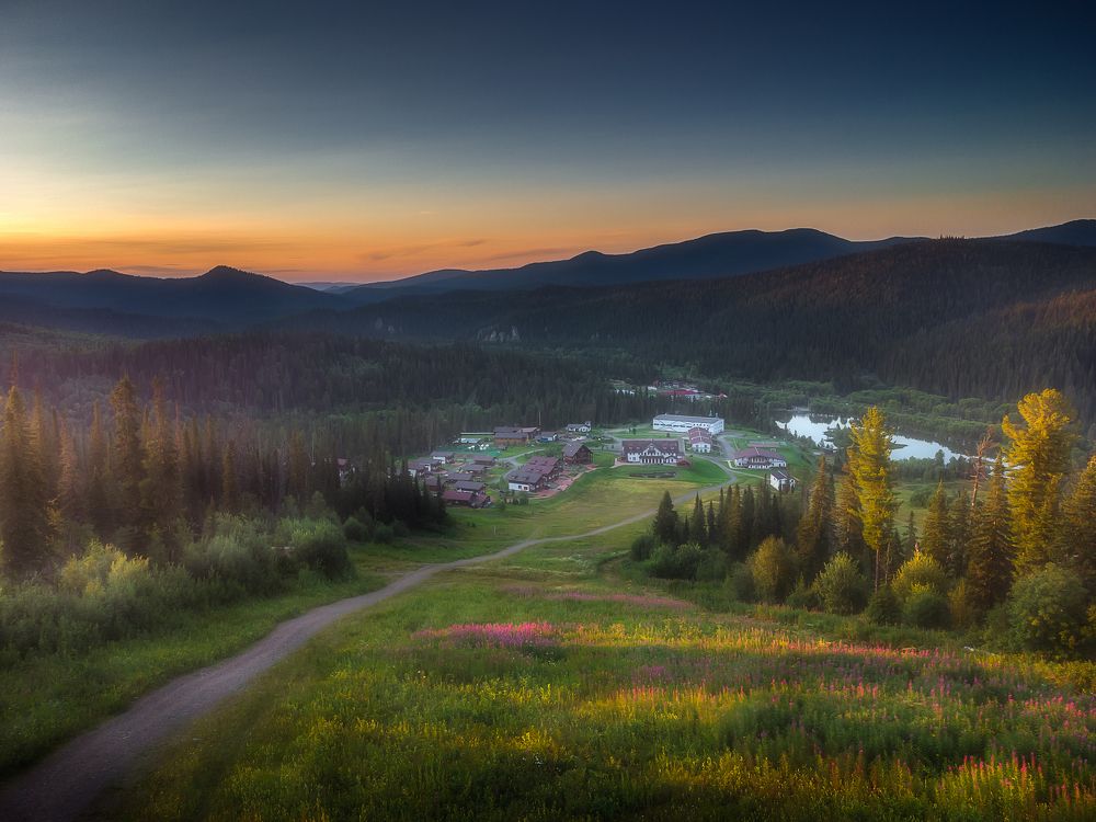 Лето в Горной Саланге