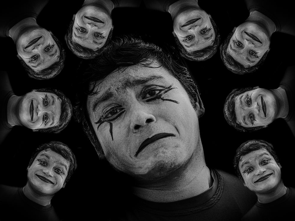 The reflections are also laughing for your