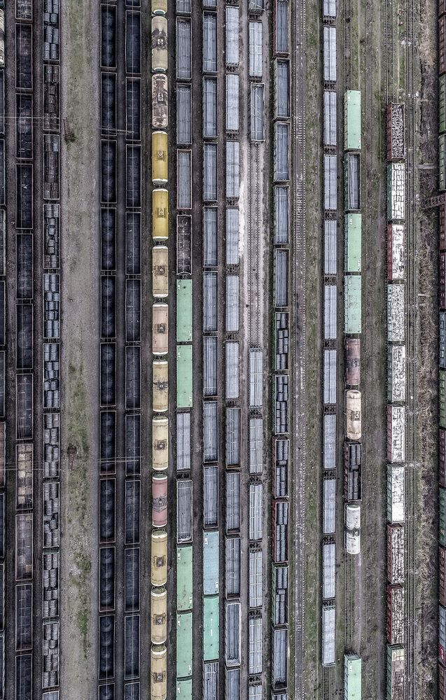 Вагоны на ст. Червона