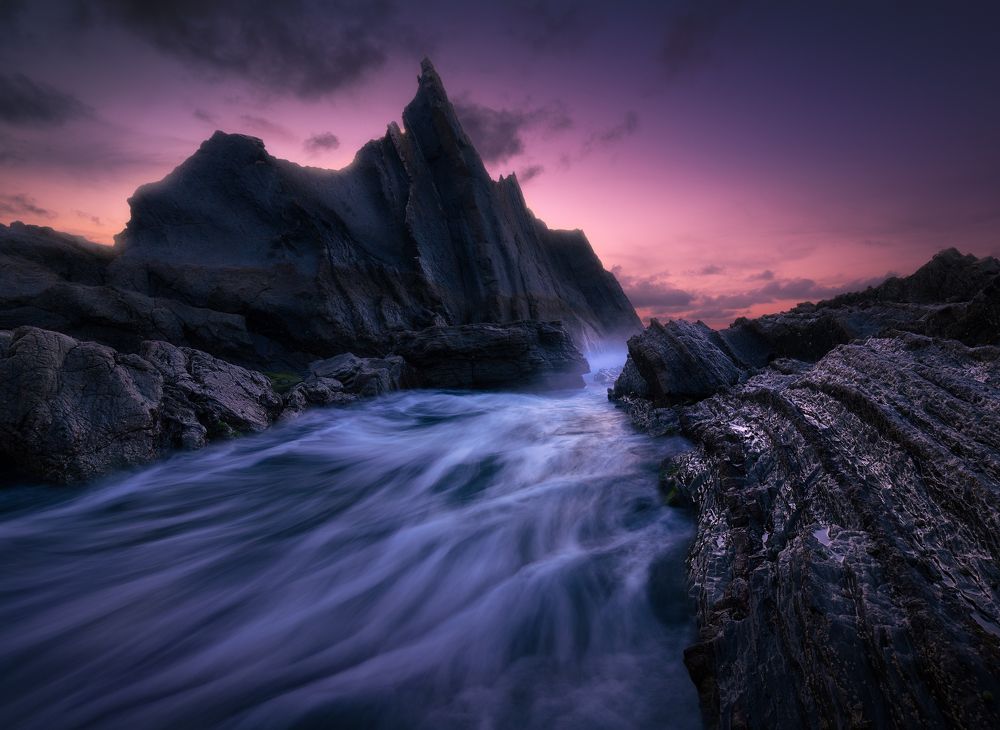 Закат над Бискайским заливом