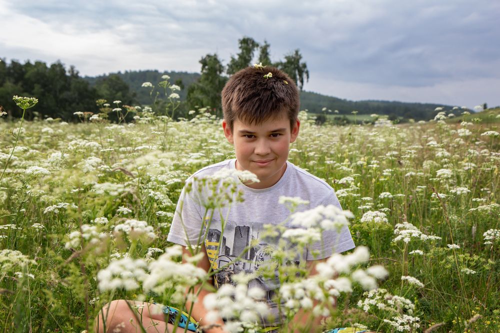 Беззаботное лето в деревне