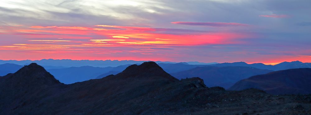 Палитра заката.