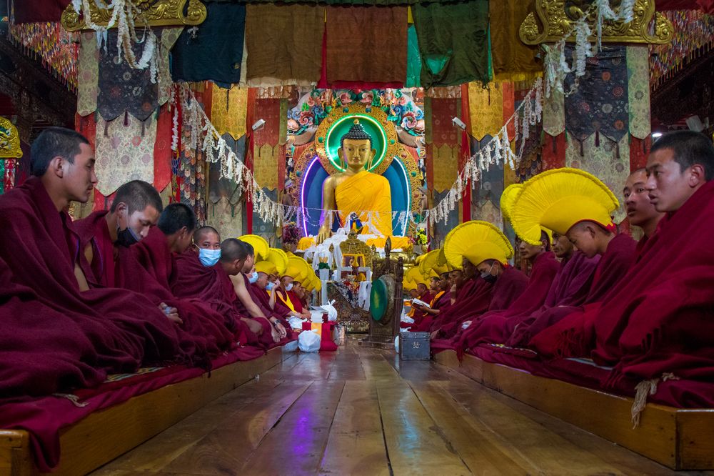 Life of Monks at India's largest Monastery