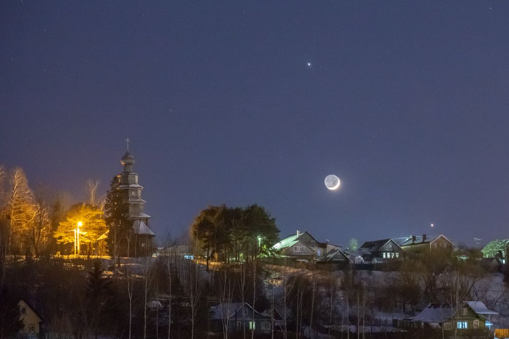 Прозрачная ночь в Торжке