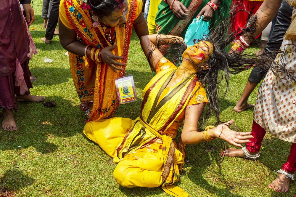 Devotee in Trance