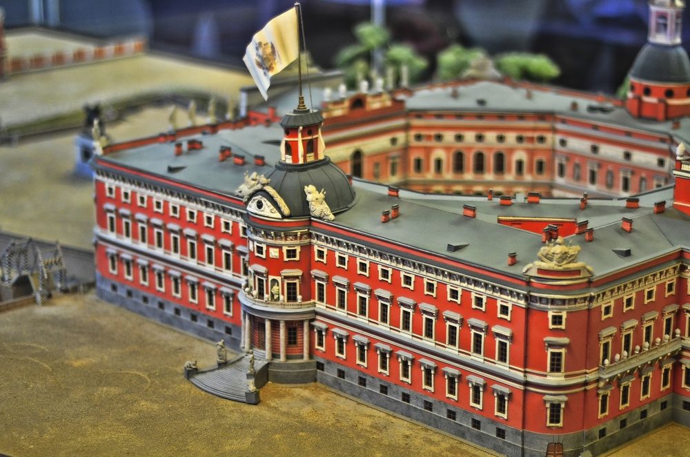 Миниатюра архитектуры.