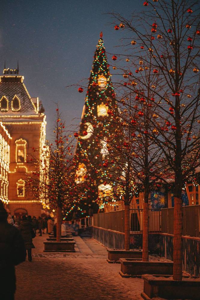 Новогодняя Москва