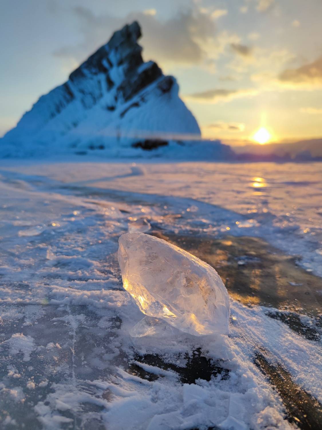Волшебный лёд Байкала. /Magic ice of Baikal