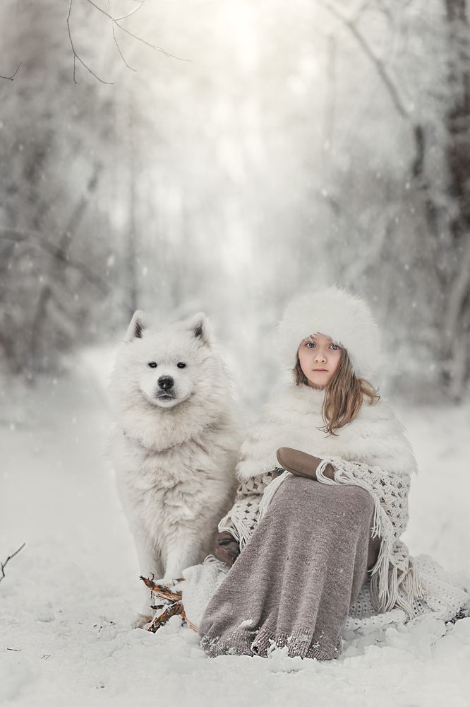 Friendship in a winter wonderland