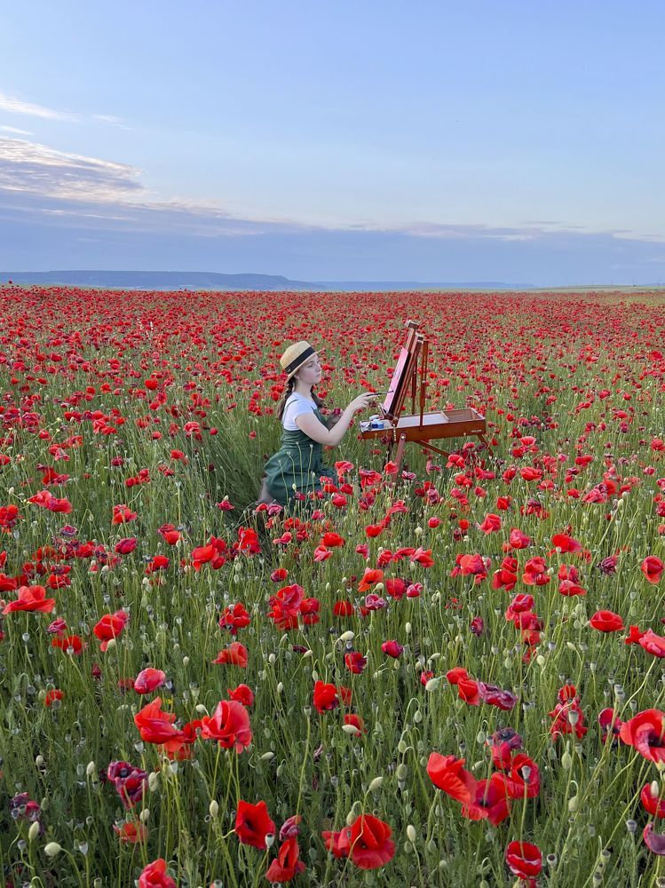 Море из маков