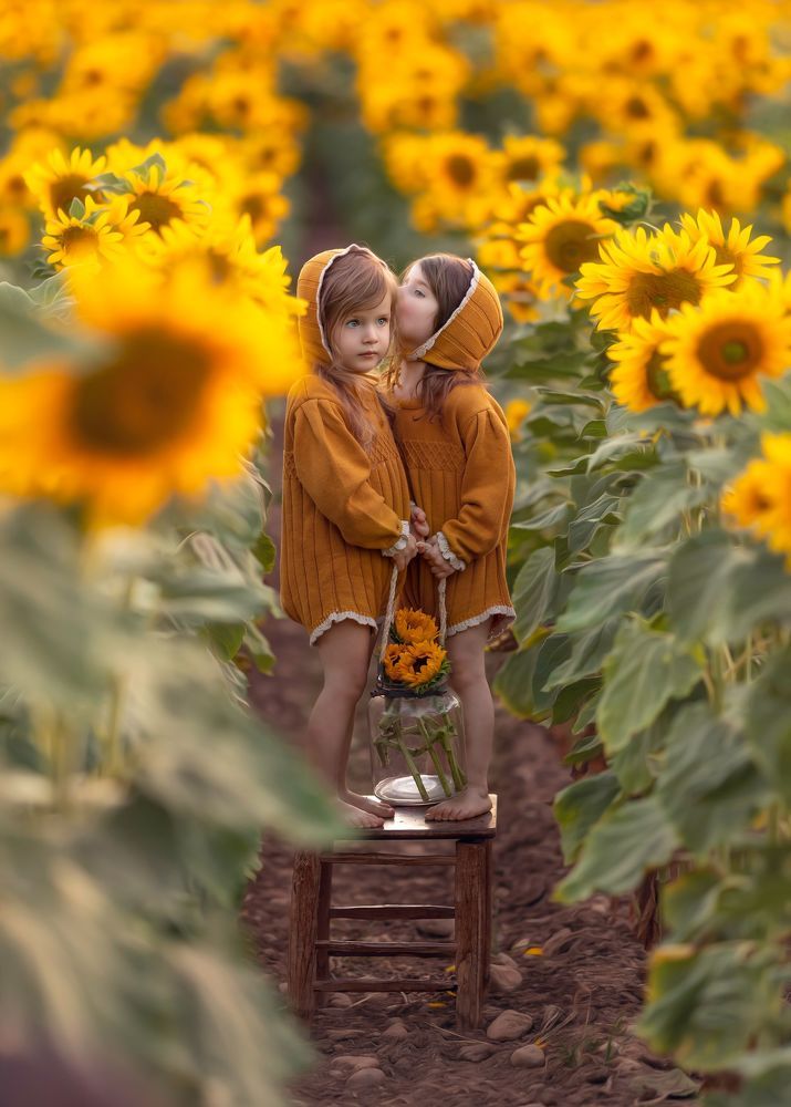 Sisterhood Among the Sunflowers