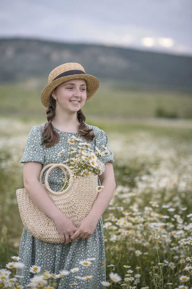 Маша в ромашках