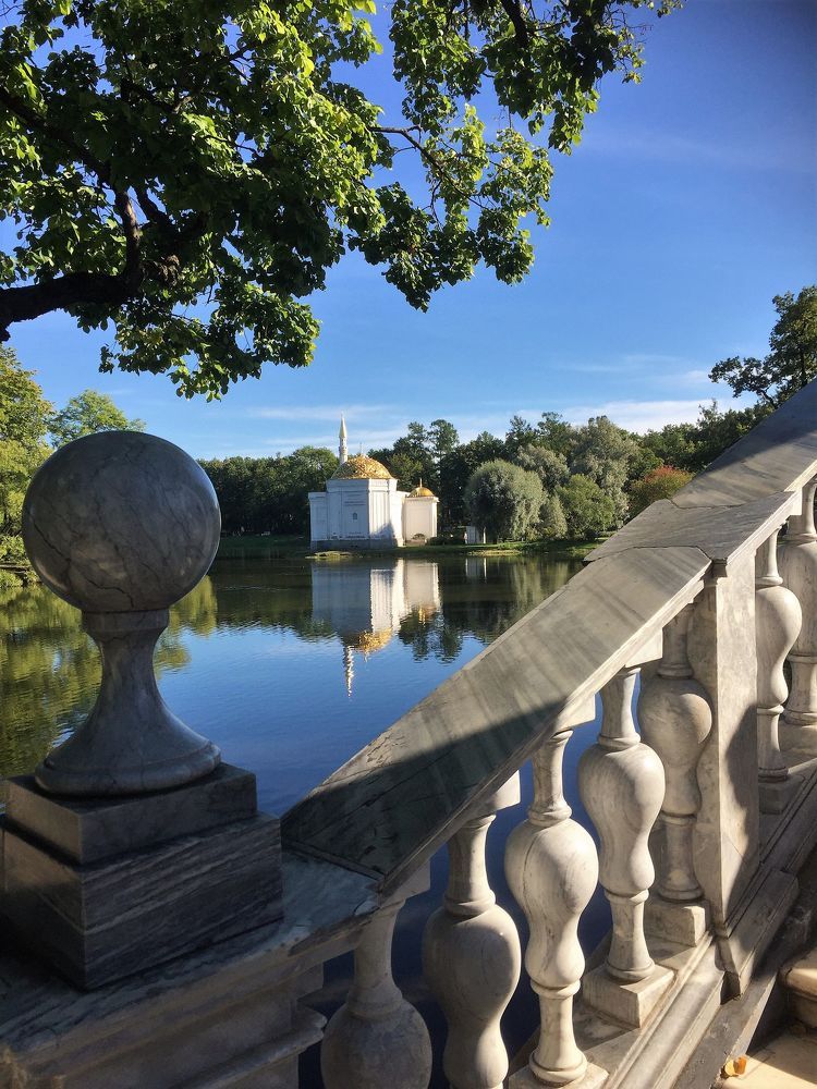 Прогулка в Екатерининском парке Царского села.1