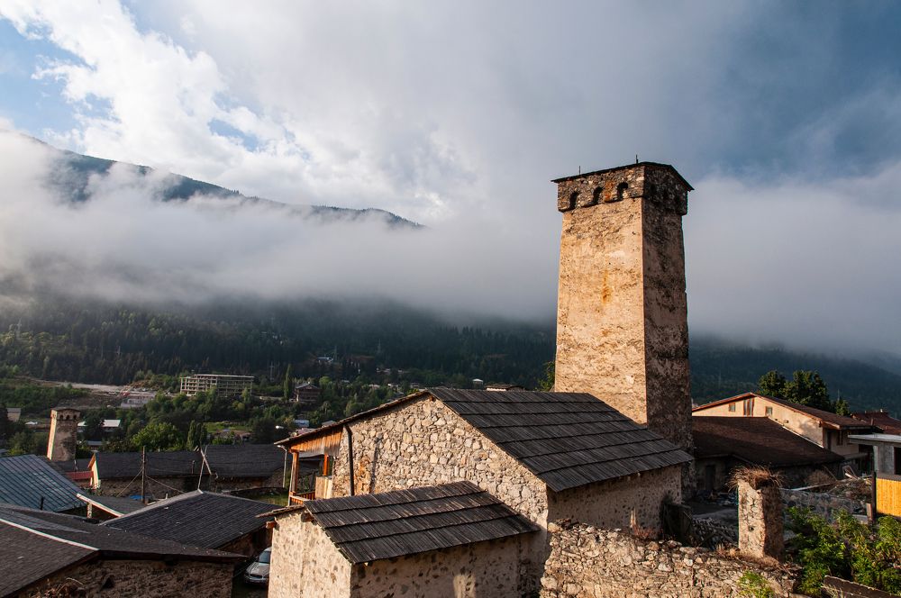 Рассвет в Сванетии