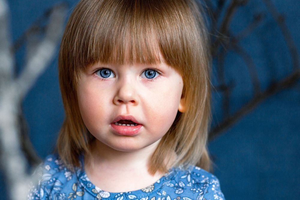 Синий портрет/ Blue portrait