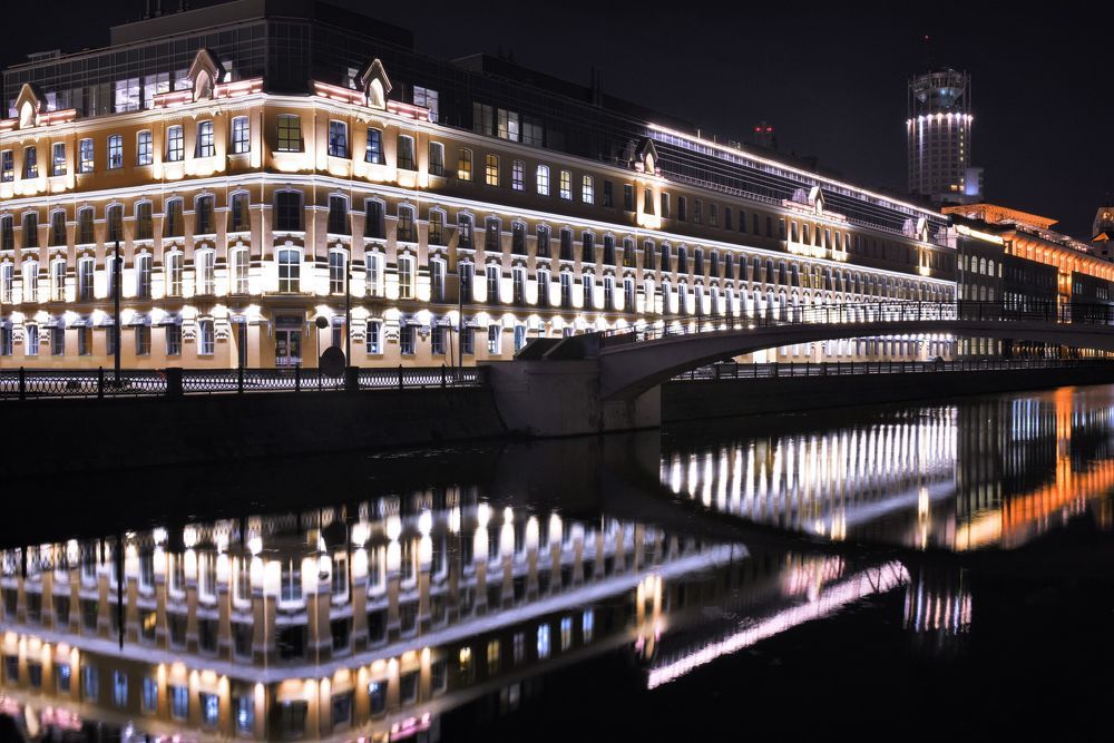 Sadovnicheskaya embankment, Moscow - Садовническая набережная,  Москва