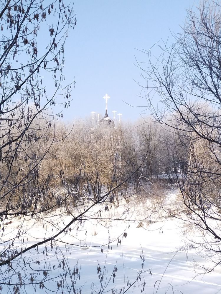 Купола Казанской церкви