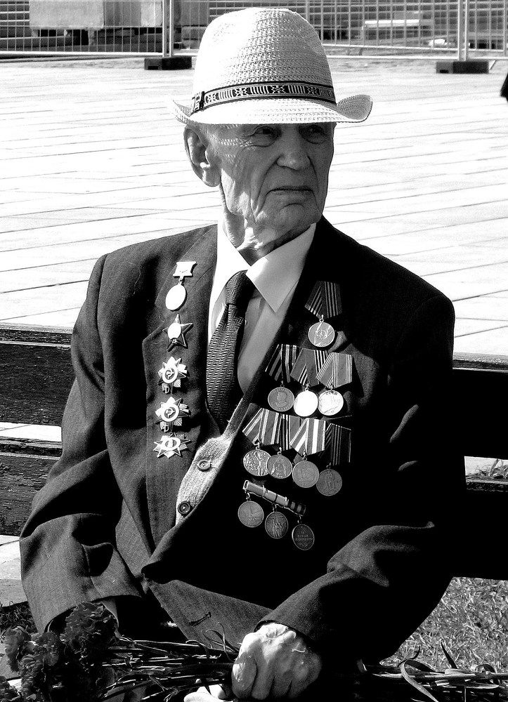 Портрет ветерана!