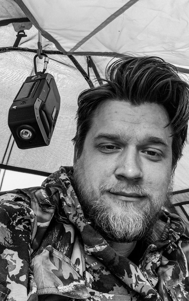 Утро в палатке