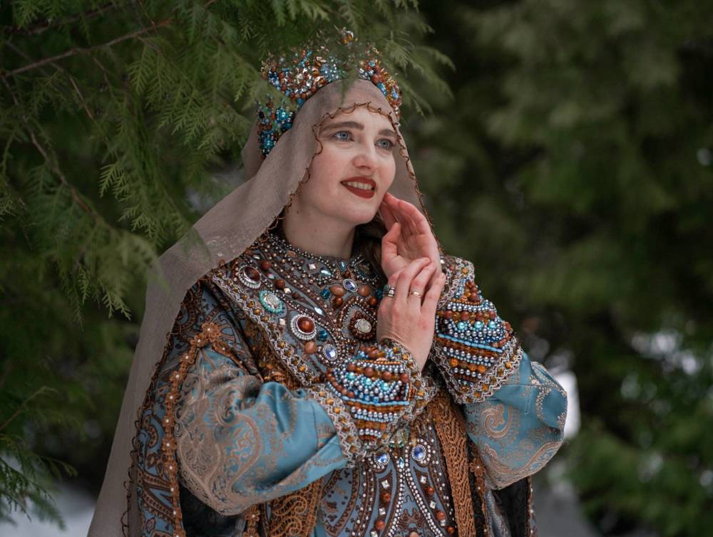 Русь православная. Боярыня.