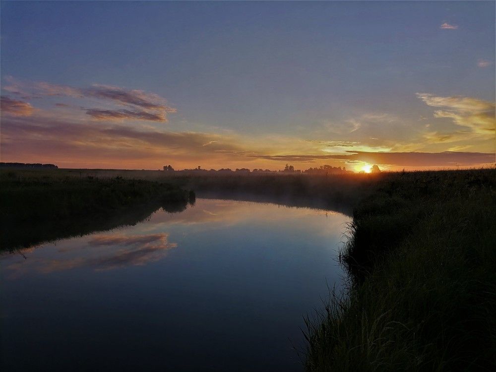 Закаты, рассветы, туман