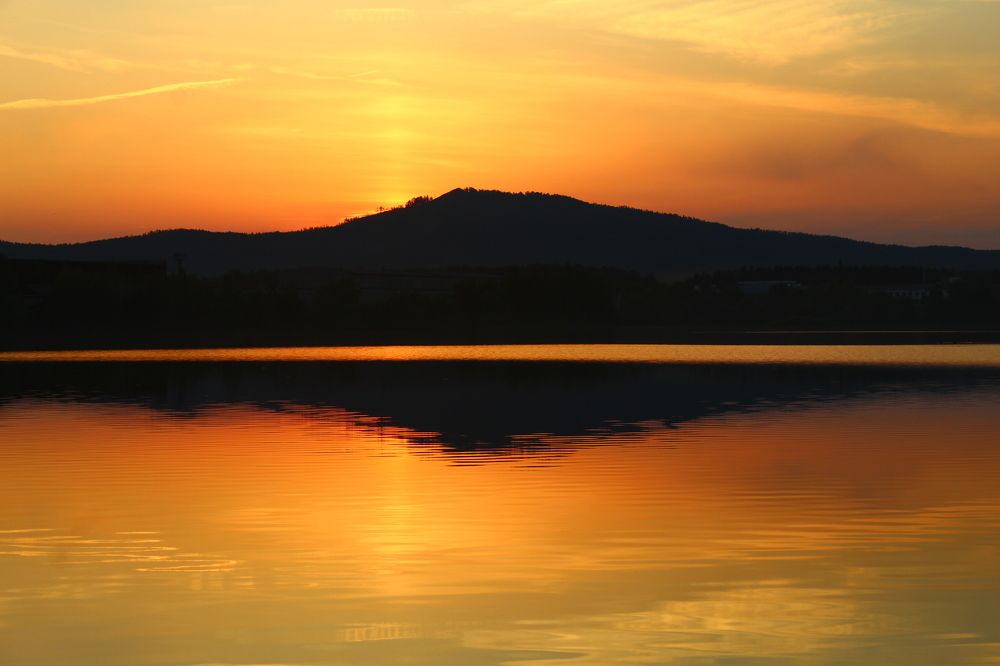 Сугомак на закате